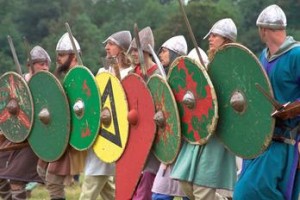 Gar the Skraelinger Vikings Shield Wall 72dpi 300x200 Gar the Skraelinger