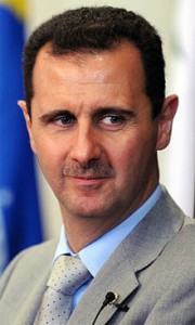 Bashir al-Assad condemned America as the great terror of the last century and demanded they dismantle their nuclear program.