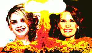 clashoftitans 300x175 Myers to Bachmann: UMAD? LOL