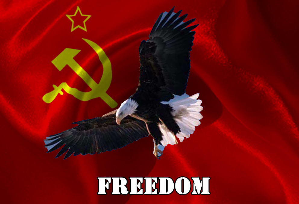 Freedom ain't free. It's regulated and redistributed by the government first.