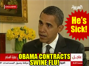 President Obama contracts swine flu