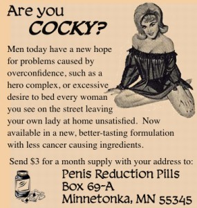 SHRINK YOUR PENIS NOW!