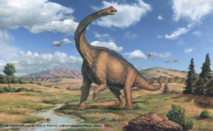 sauropod 300x185 Dinosaur mummy found in Antarctica