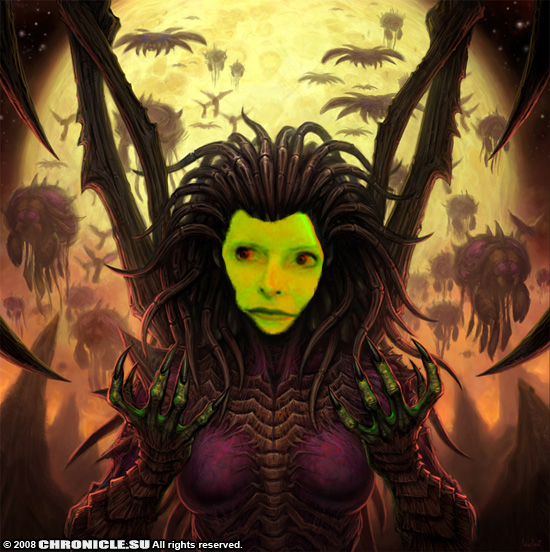 Zerg Queen Callista zerg queen callista Newt Gingrich fucked an Alien